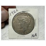 1926 Peace Dollar
