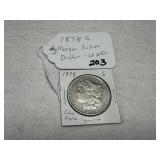 1878 S Morgan Dollar