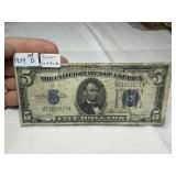 1934 D Silver Certificate $5