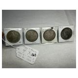 (4) Morgan & Peace Dollars