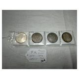 (4) Morgan Dollars