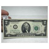 1976 $2 Federal Reserve Note
