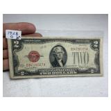 1928 G $2 Red Seal