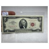 1963 $2 Red Seal