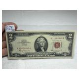 1963 $2 Red Seal