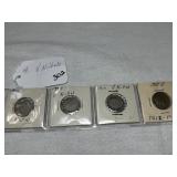 (4) V Nickels