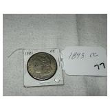 1893 CC Morgan Dollar