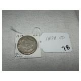 1878 CC Morgan Dollar
