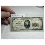 1929 National Currency Note Bank of Minneapolis