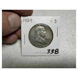 1959 Franklin Half Dollar