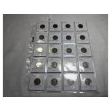 (20) Buffalo Nickels Mixed Dates