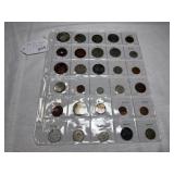 (30) Foreign Coins