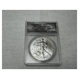 2016W American Silver Eagle ANACS SP70 Satin