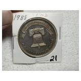 1 oz. Silver Round--Liberty Bell