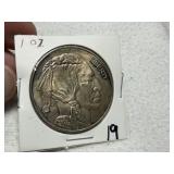 1 oz. Silver Round--Buffalo Nickel Design