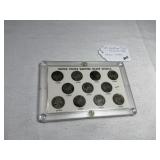 (11) Silver War Nickels