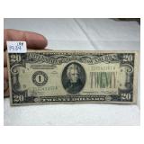1934 $20 Note Bank of Minneapolis