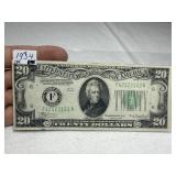 1934 $20 Note Bank of Atlanta