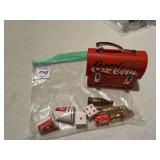 Coca-Cola Lunch Box, Dice & Trinkets