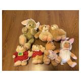 7 Plush Cherished Teddies