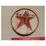 Vintage Look Hand Painted Wooden Texaco Sign