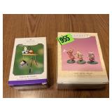 2 Hallmark Keepsake Easter Ornements
