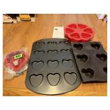 Heart Shaped Baking Pans