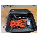 Trouble Light, Black Light Bulb in Rolling Case