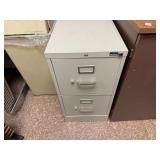 Metal 2 Drawer Filing Cabinet