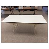 Heavy White Folding Table