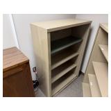 Metal Bookshelf with 3 Adjustable Shelves