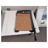 Black & Tan Paper Cutter with Angle Guides
