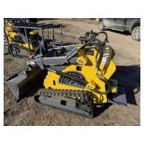 Mini Skid Steer, Gas Powered, Stand-On