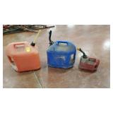 3 Gas Cans
