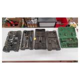 Assorted Socket, Screwdriver Sets