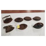 Collection of Sad Irons (7)