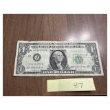 $1 Joseph Barr Note