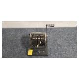 Vintage Paymaster Check Writer Stamping Machine