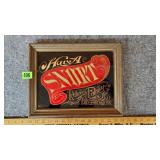 'Have a Snort' Advertising Mirror