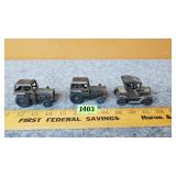 Toy Tractors & Car