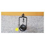 Iron Hanging Fat/Oil Lamp