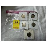 Lot of 5 1920
