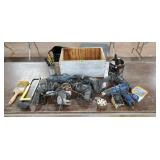 Assorted Electric Tools, Saw, Screwdrivers Etc.