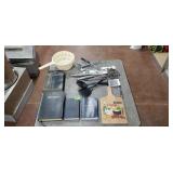 Several Bibles, Cutting Board, Kitchen Tools