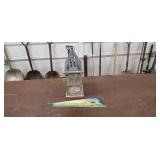 Pfainted Saw Blade & Other Decor Item