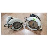 2 Skilsaw Power Saws