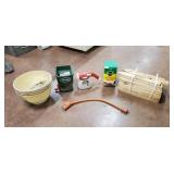 Planters, Seeder, Plant Food, Stakes, Cord, Spray