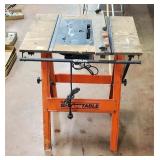 Hirsh Saw Table with Mounted SkilSaw