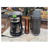 Coffee Pot, Thermos & Travel Cup