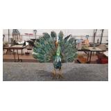 Metal Art Peacock